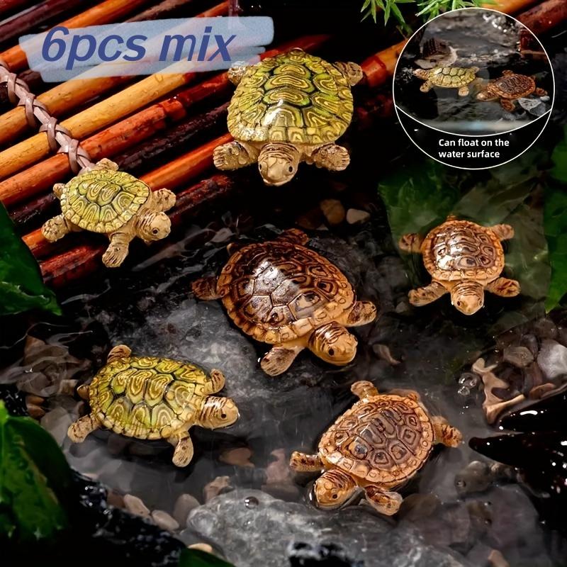 Landscape Bonsai Garden - 6 Mini Estátuas de Tartaruga para