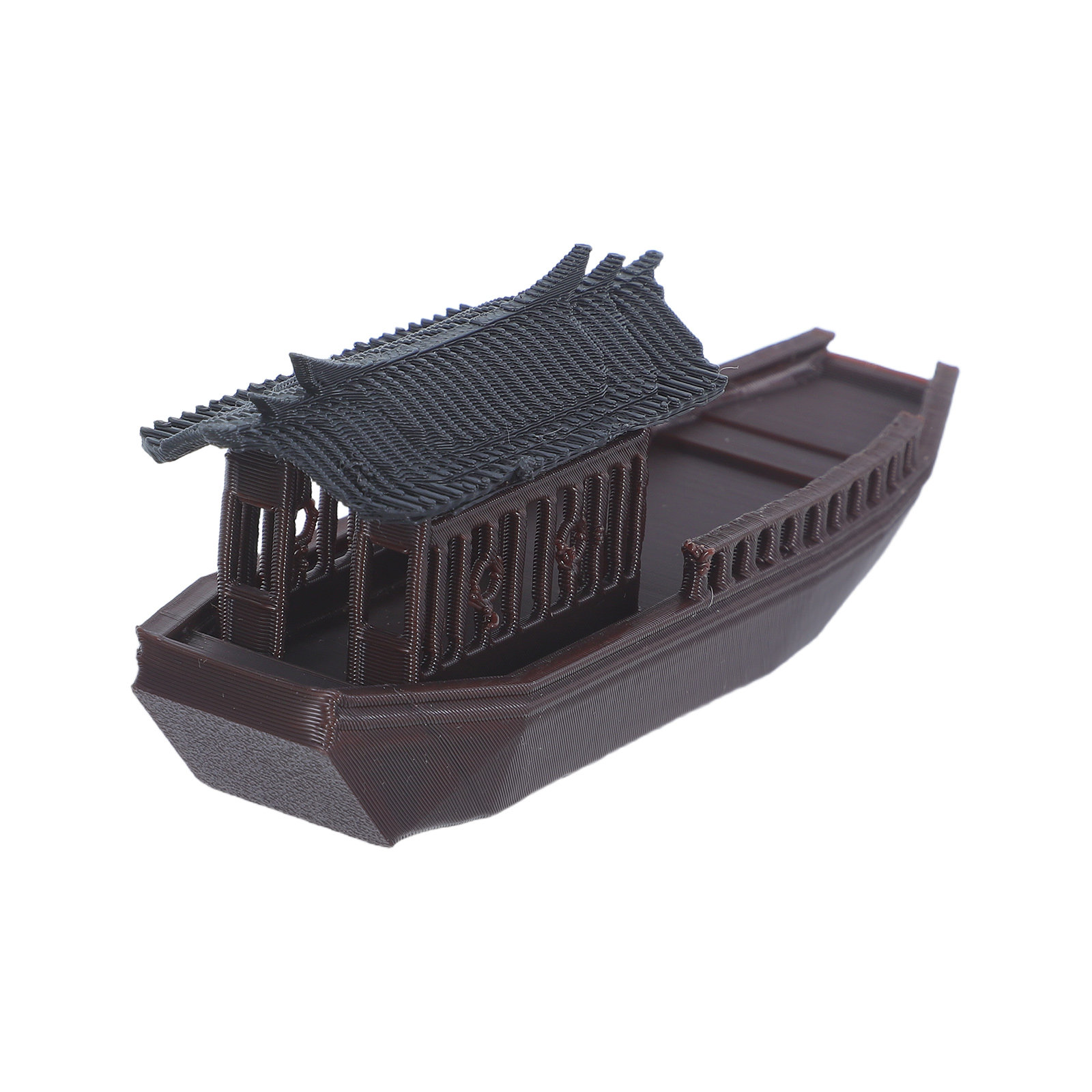 Landscape Bonsai Garden - Ornamento de Barco Miniatura Flutuante Vintage