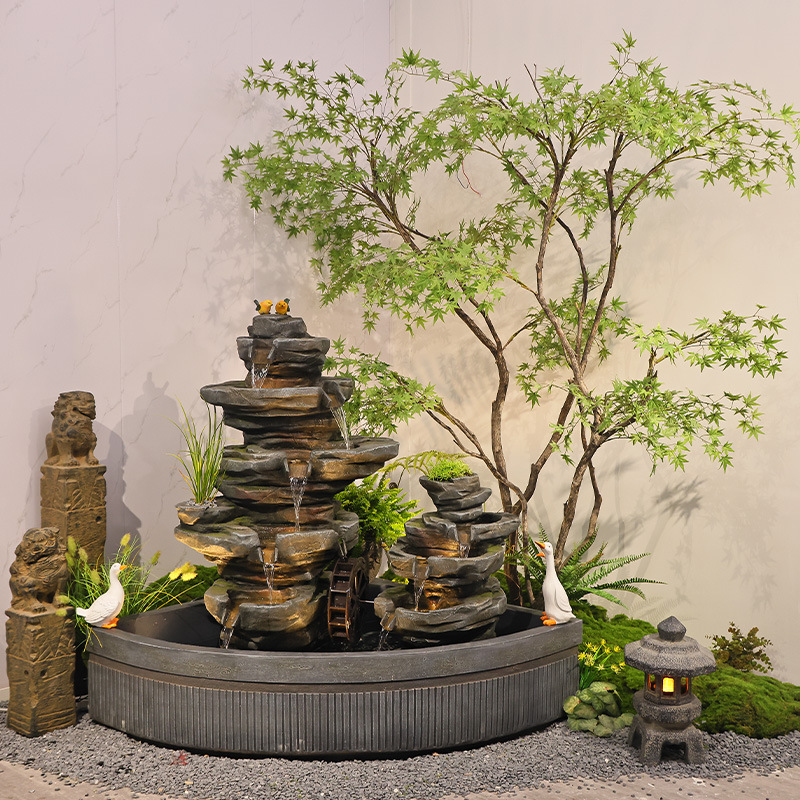 Decoração de jardim com lago d - Bonsai Garden With Pond avaliação e preço