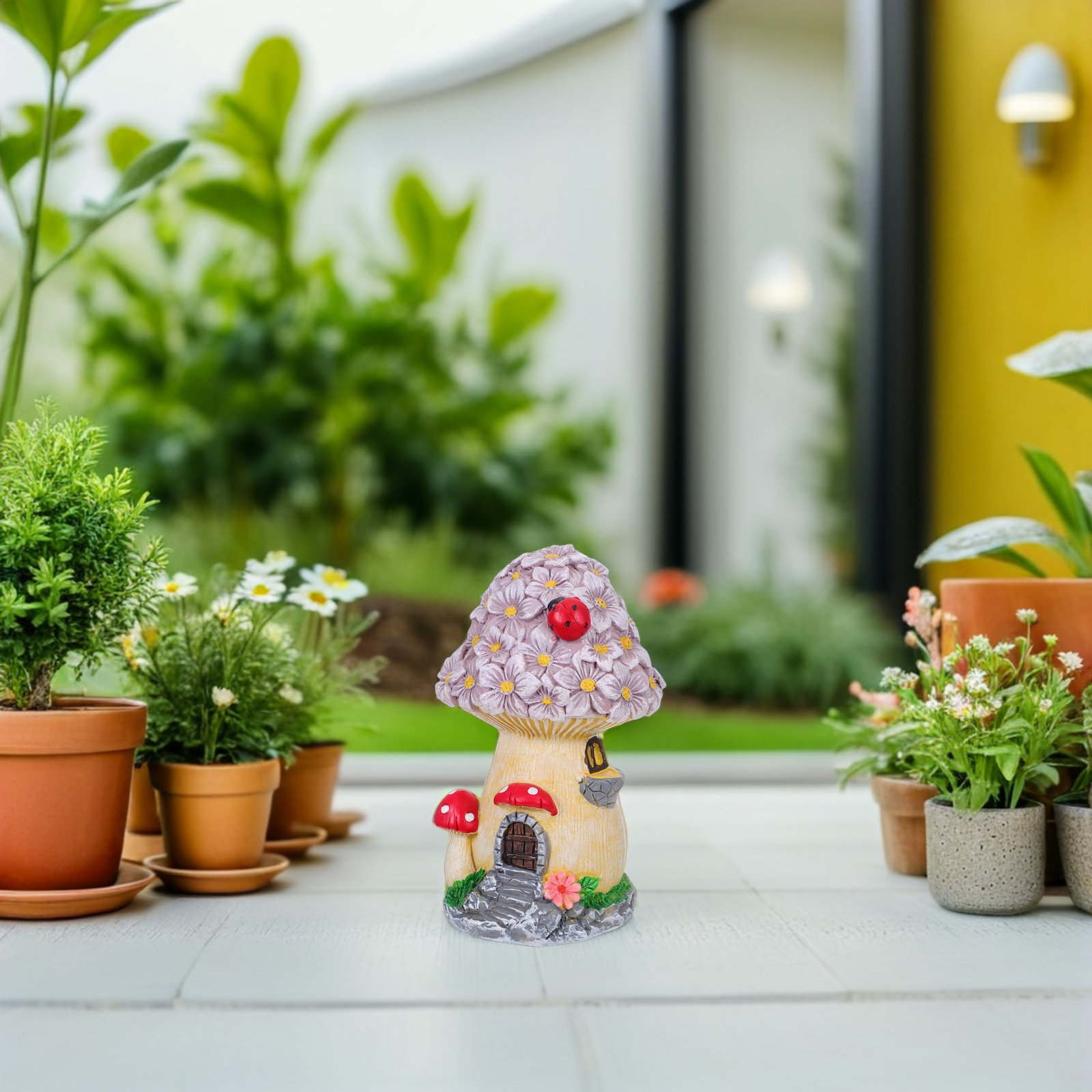 Estátua Decorativa de Resina e - Landscape Bonsai Garden avaliação e preço