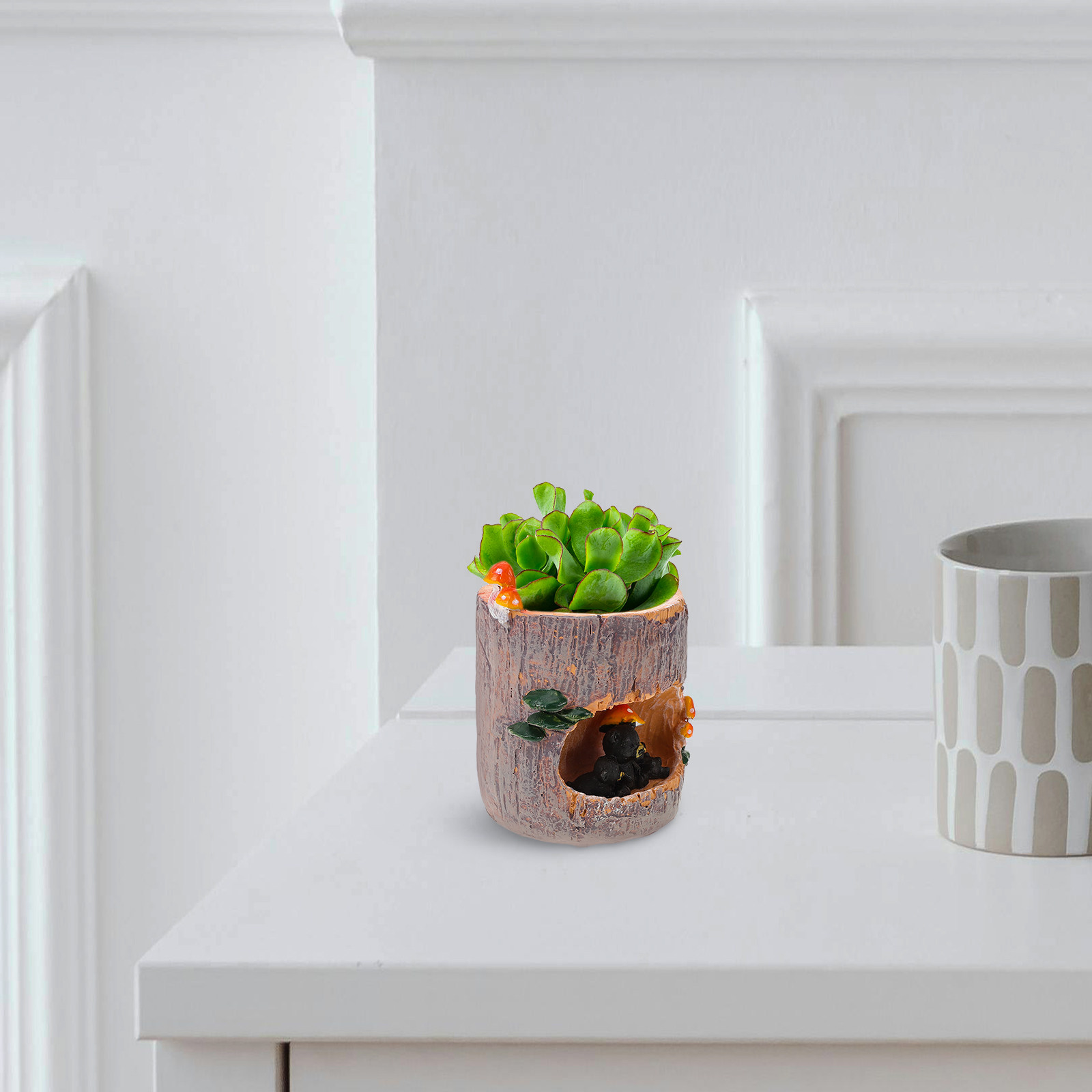 Vaso de Resina em Formato de Á - Bonsai Garden Design avaliação e preço
